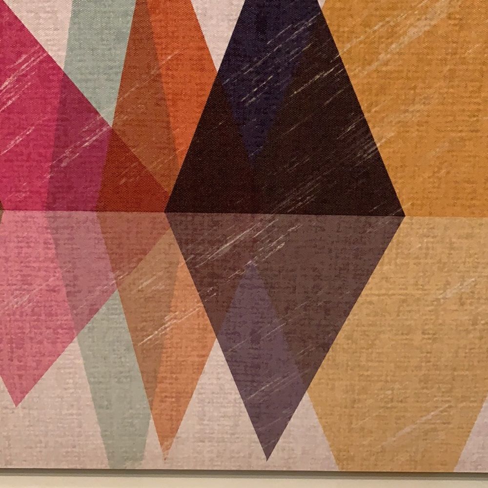 Canvas Abstract Wall Hanging - Picture 4 of 6